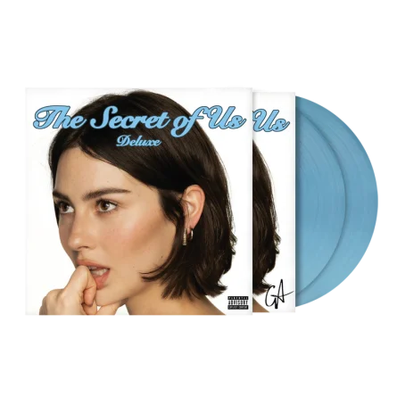 The Secret of Us Deluxe Transparent Blue Vinyl (Signed)