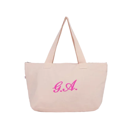 G.A. Light Pink Tote Bag