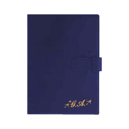 G.A. Faux Leather Notebook