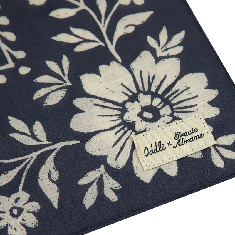 Gracie x Oddli Navy Bandana - Image 2