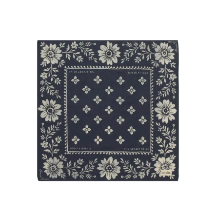 Gracie x Oddli Navy Bandana