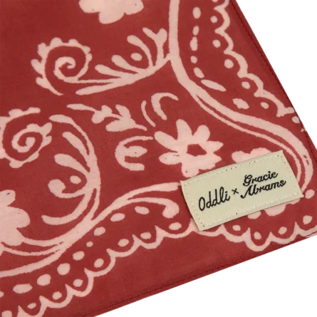Alternative view of Gracie x Oddli Red Bandana