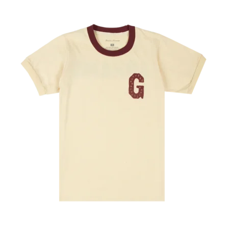 G Abrams Maroon Ringer Unisex T-Shirt