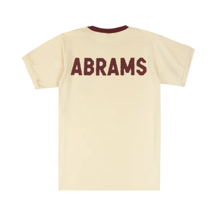 Alternative view of G Abrams Maroon Ringer Unisex T-Shirt
