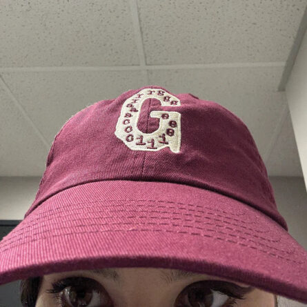 Alternative view of G Abrams Maroon Adjustable Hat
